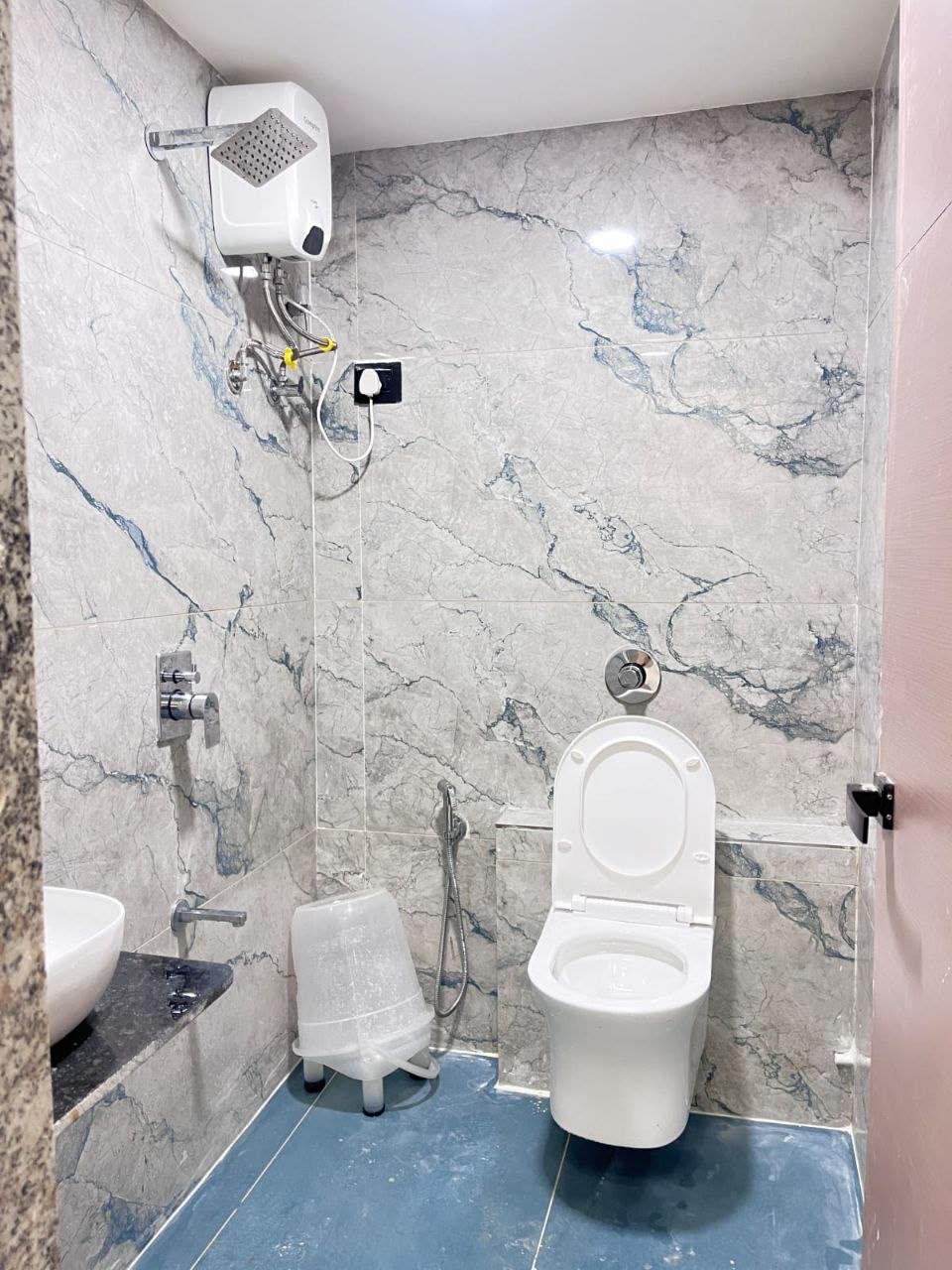 Marble bathroom