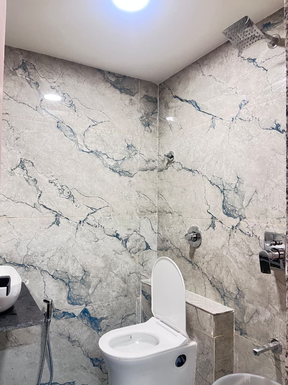 Family room bathroom
